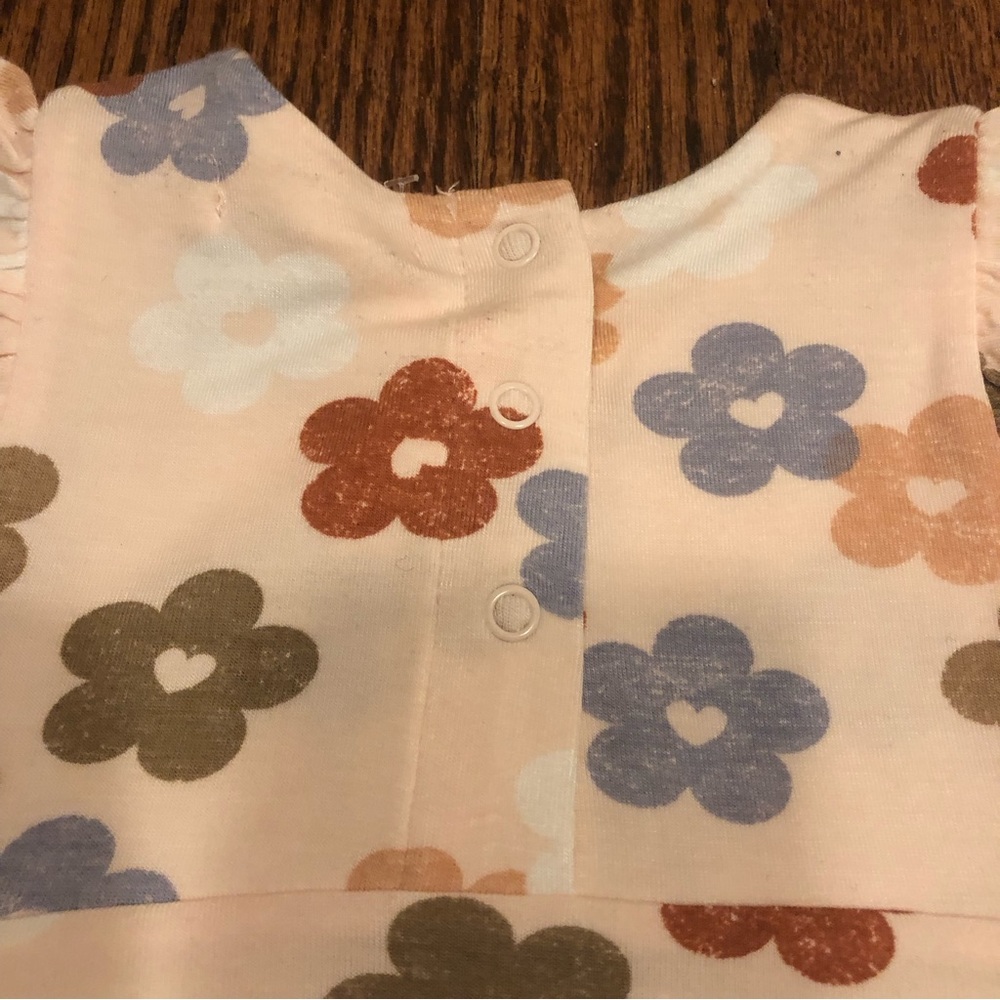NEW | Angel Dear Floral Romper 0-3 months - Picture 8 of 9